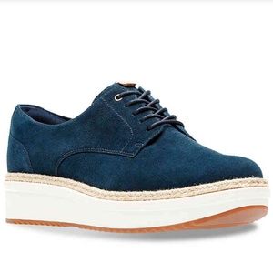 clarks artisan teadale rhea wedge oxford